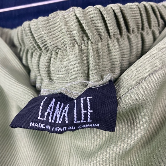 Vintage Lana Lee Elastic Back w/Pockets Walking Shorts Sz L/XL - Picture 3 of 7